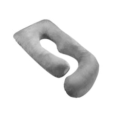 Load image into Gallery viewer, Pregnancy Pillows for Sleeping, J Shaped Full Body Maternity Pillow, Pregnancy Pillow for Women, Full Body Pillows for Sleeping