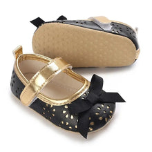 Load image into Gallery viewer, Meckior Newborn Toddler Princess Shoes - Cute Bow Anti-slip Casual Baby Shoes