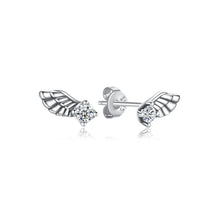 Load image into Gallery viewer, Original 925 Sterling Silver Earrings 2025 Stud Hoop Crystal Earings For Women Rose Gold Crown Heart Infinity Bee Earing Jewelry