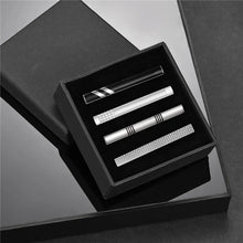 Load image into Gallery viewer, Minimalist Tie Clip &amp; Cufflinks Set for Men - Business Party Gift Box, Luxury Fashion