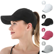 Load image into Gallery viewer, Women&#39;s Summer Baseball Cap - Mesh Quick Dry Sun Hat, Ponytail Friendly