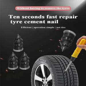 10/30Pcs Universal Tire Repair Nail Set - For Car, Motorcycle, Scooter, Truck, Bike Tires