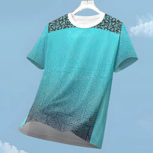 Load image into Gallery viewer, Men's T-shirt Fashion Color Block 3D Print Tee Outdoor Run Fitness Sports Short Sleeve Summer Casual O-neck Loose Breathable Top