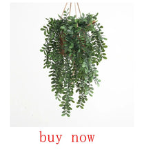 Load image into Gallery viewer, Artificial Hanging Plants – Faux Eucalyptus Leaf Greenery Vine (UV Resistant)