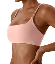 Load image into Gallery viewer, Super soft fabric back cross sports bra fitness top women's high-quality yoga clothes women's fitness running bra fitness yoga b