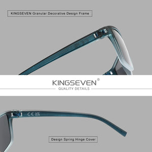 KINGSEVEN Gradation Polarized Sunglasses - UV400 Driving Sports Eyewear