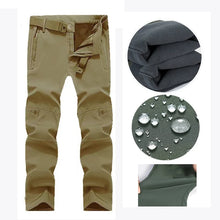 Load image into Gallery viewer, Men Softshell Fleece Jacket Windproof Outdoor Hiking Winter Coat
