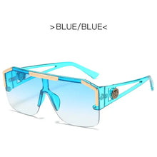 Load image into Gallery viewer, Oversized Designer Sunglasses: Luxury Fashion Shades for Men/Women - Gradient Square