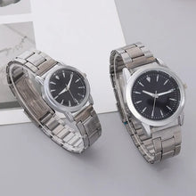 Load image into Gallery viewer, Stainless Steel Couple Quartz Wristwatch Set - Fashion Business Watches