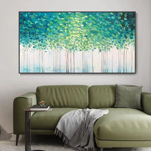 Load image into Gallery viewer, Scandinavian Forest Landscape Oil Painting Poster Home Decor