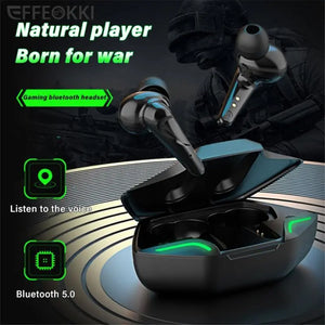 Wireless Bluetooth Earphones for Esports & Music - In-Ear, Android/Apple Compatible