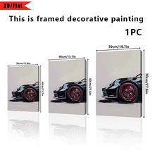 Load image into Gallery viewer, GT3 RS Graffiti Wall Art, HD Canvas Print Poster, Home, Living Room, Room Decoration
