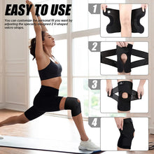 Load image into Gallery viewer, NEENCA Knee Brace for Knee Pain Compression Knee Support with Air Mesh Fabric Side Stabilizers Meniscus Tear ACL Arthritis Relie