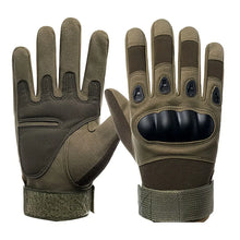Load image into Gallery viewer, Men's Tactical Military Gloves Anti-Slip Color Bullet Air Gun Shooting Soldier Combat Bicycle All-Finger Gloves