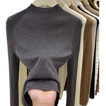 Load image into Gallery viewer, AOSSVIAO Women Autumn Winter 2025 Fashion Turtleneck Jumpers Female Slim Fit Sweater Ladies Solid Color Knitted Soft Pullovers