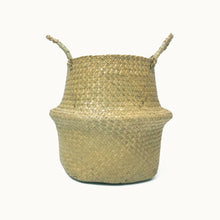 Load image into Gallery viewer, Storage Baskets Straw Wicker Rattan Hanging Flowerpot Seagrass Folding Laundry Baskets Garden Plant Basket Home Decor Pastoral
