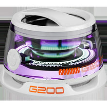 Load image into Gallery viewer, Mini Travel Stereo Speaker Outdoor Magnetic Bluetooth Speaker Wireless Portable with RGB Color Light and Phone Holder for IOS