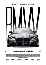 Load image into Gallery viewer, BMW Cars Competition Poster – Modern Canvas Wall Art