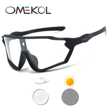 Load image into Gallery viewer, Photochromic Cycling Glasses Sports Bike Sunglasses Men Women Mtb Bicycle Eyewear Baseball Softball Sun Glasses