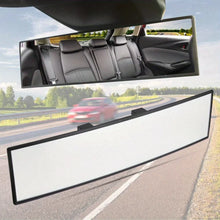 Load image into Gallery viewer, Car panoramic rearview mirror, interior clip on wide-angle rearview mirror, universal extended large rearview mirror