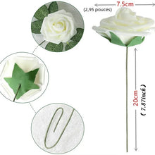 Load image into Gallery viewer, Foam Artificial Roses - 15/25/100pcs Fake Flowers for Wedding, Party &amp; Gift Décor