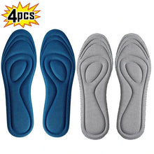 Load image into Gallery viewer, 2 Pairs Memory Foam Orthopedic Insoles | Antibacterial &amp; Sweat Absorption for Sports