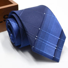 Load image into Gallery viewer, Classic Stripe Necktie Men Business Formal Wedding Tie 8cm Blue Black Pink Red Neck Ties Fashion Shirt Dress Accessories