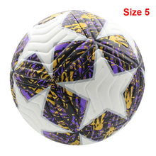 Load image into Gallery viewer, Standard Soccer Ball Professional Outdoors Sports Match Balls Training Seamless Football High Quality PU Material Size 5 Size 4