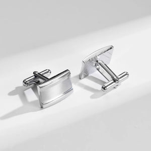 Luxury Men's Cufflinks & Tie Clip Set - Wedding Guest Gift Fashion Jewelry