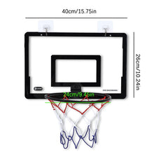 Load image into Gallery viewer, Mini Basketball Hoop for Kids Adults Indoor Small Basketball Hoop for Door Wall Mounted and Room Shooting Ball Sport Game Set