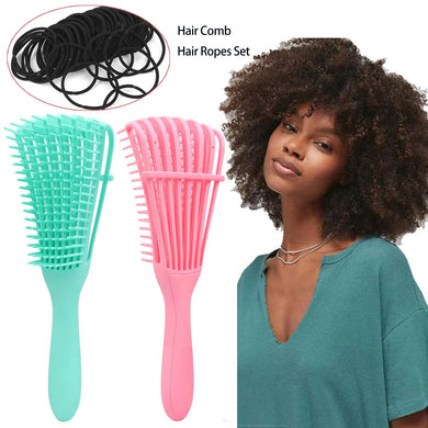 Detangling Hair Brush Scalp Massage Comb for Curly Hair Women Men Salon Use