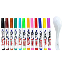 Load image into Gallery viewer, Water Floating Pen Magical Ink Pens With Spoon Floating Color Water Painting Floating Chalk Art Graffiti Drawing Set For Kids