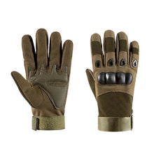 Load image into Gallery viewer, Men's Tactical Military Gloves Anti-Slip Color Bullet Air Gun Shooting Soldier Combat Bicycle All-Finger Gloves