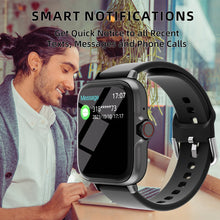 Load image into Gallery viewer, 1.83&#39;&#39; Waterproof Smart Watch – Answer Calls, Message Alerts, Sleep &amp; Fitness Tracking – Compatible with iPhone &amp; Android