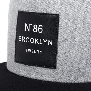 Brooklyn Baseball Snapback - Cotton Hip Hop Cap