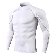 Load image into Gallery viewer, Men Sport T-shirt Quick Dry Bodybuilding Running Shirt Long Sleeve Compression Top Gym T Shirt Men Fitness Tight Rashgard