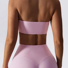Load image into Gallery viewer, Strapless  Sports Bra Gym Top Women Quick-Drying Yoga Clothes Women Tube Top Fitness Chest Wrap Underwear Workout Bra Female