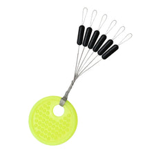 Load image into Gallery viewer, 60pcs 10 Group Set Rubber Space Beans Stopper for Fishing Bait Fish Float Tools