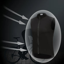 Load image into Gallery viewer, Men&#39;s Cycling Sleeveless Jacket: Windproof, Waterproof, Lightweight Vest