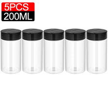 Load image into Gallery viewer, 10/1PCS Clear Spices Bottle Salt Pepper Shakers Plastic Barbecue Seasoning Jars Condiment Box Home Kitchen Powder Storage Can
