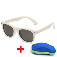 Load image into Gallery viewer, Baby Sunglasses with Glasses Box Boys Girls Outdoor Goggles Sun Glasses AC Lens Safety Glasses and Cases Gift for Kids