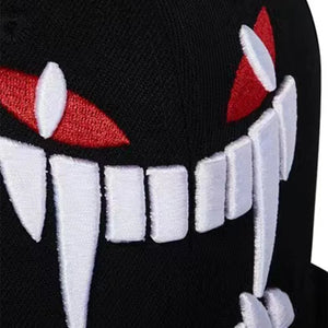 Hip Hop Baseball Cap - Demon Embroidery Transition - Universal Rebound Hat for Men/Women