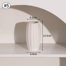 Load image into Gallery viewer, Ceramic Flower Vase Retro Table Decorative Vase Dried Flower Arrangement Pot Home Wedding Gifts Aesthetic Vase Desktop Ornament