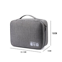 Load image into Gallery viewer, 1PC Waterproof Storage Bag Antitheft Portable Breathable Digital Organizer Wear Resistant