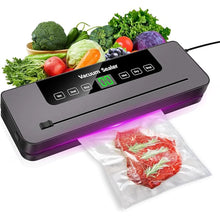 Load image into Gallery viewer, Vacuum Sealer,Automatic Food Vacuum Sealer,5 modes,with 10 sealing pockets and built-in cutter for sealing of wet and dry food