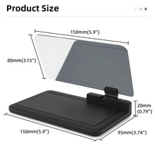 Load image into Gallery viewer, 100% Universal H6 Car for HUD Head Up Display Projector Bracket Smartphone Holder Gps Projection Display Driving Data for Cars