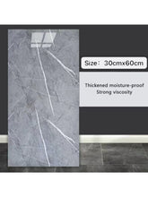 Load image into Gallery viewer, 10Pcs Self-adhesive Marble Tiles Sticker Waterproof 30cmx60cm Tiles Floor Stickers PVC Tile  Kitchen Bathroom Wall Sticker