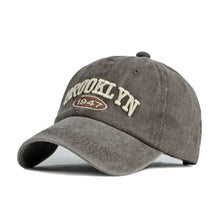 Load image into Gallery viewer, Brooklyn Alphabet Baseball Cap Men Women's Cowboy Baseball Cap Summer Cotton Hat Snapback Hip-Hop Hat Casual Gorra Hombre Visor