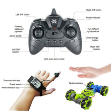 Load image into Gallery viewer, 4WD RC Car Toy 2.4G Radio Control Watch Gesture Stunt Drift Rotation Vehicle for Kids