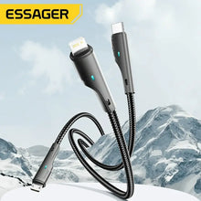 Load image into Gallery viewer, Essage 3 in 1 USB Cable Micro USB Type C Fast Charger for iPhone Samsung Huawei